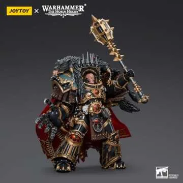 HiPlay JoyToy Warhammer 40K The Horus Heresy Collectible Figure: Warmaster Horus Primarch of The XVlth Legion 1:18 Scale Action Figures JT9787