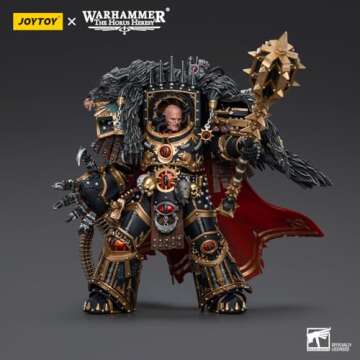 HiPlay JoyToy Warhammer 40K The Horus Heresy Collectible Figure: Warmaster Horus Primarch of The XVlth Legion 1:18 Scale Action Figures JT9787