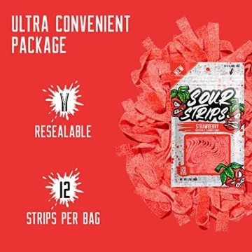 Sour Watermelon Strips | Super Sour Vegan Candy Delight