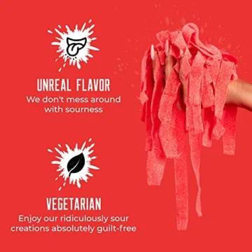 Sour Watermelon Strips | Super Sour Vegan Candy Delight