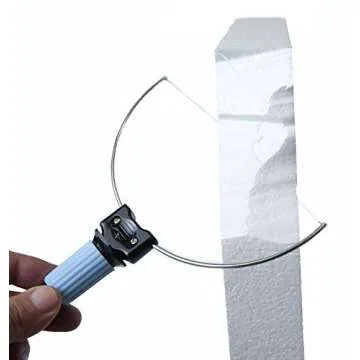 Silverlake Professional Craft Foam Block - American-Made Hard Foam - 10x10x4 EPS Block for Sculpting, Modeling & Display Projects