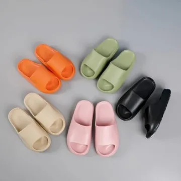 XTJSCBDSH Cloud Slides - Soft, Non-Slip Quick Dry Sandals