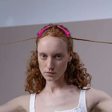 8-Piece Hair Comb Set for Women - Edge Brush & Clips Included