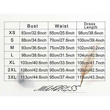 MUADRESS 1960 Women's Retro 1950s Cap Sleeve Vintage Rockabilly Cocktail Swing Dress Tiffany XX-Large