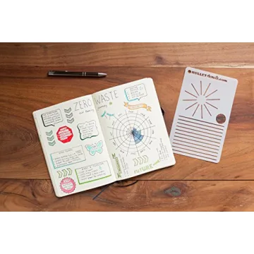 BULLETstencils Starter Set with 12 Unique Designs