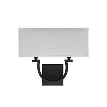 Savoy House 9-998-2-89 Rhodes 2-Light Wall Sconce - Stylish Matte Black Design