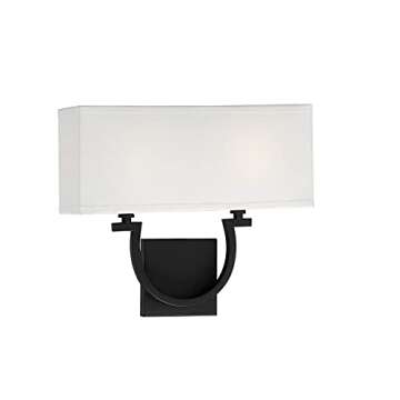 Savoy House Rhodes 2-Light Wall Sconce in Matte Black