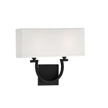 Savoy House Rhodes 2-Light Wall Sconce in Matte Black