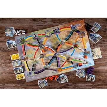 Ticket to Ride Ghost Train Board Game - Strategy Game, Train Adventure Game, Fun Family Game for Kid...