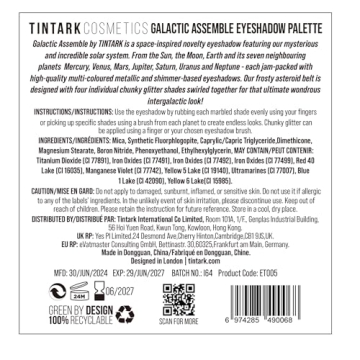 Tintark Galactic Assemble Palette 14 Radiant Colors