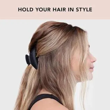 Kitsch Medium Claw Clips, Medium Hair Clips for Women, Stylish Hair Claw Clips for Thick Hair & Thin Hair, Cute Medium Hair Clip & Claw Clip for Teen Girls, Hair Accessories, 2pc set