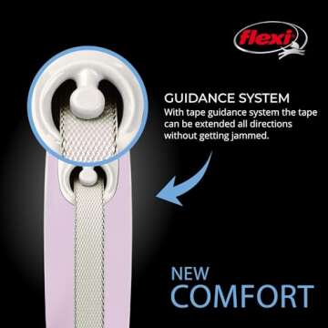 FLEXI New Comfort Retractable Dog Leash for Small Dogs