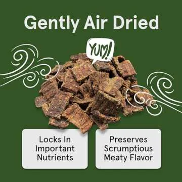 Real Meat Dog Treats - 95% Beef Jerky for Dogs