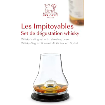 Peugeot Connoisseurs Whiskey Tasting Set with Chilling Base