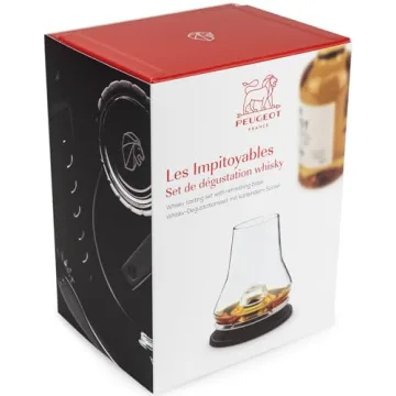 Peugeot Connoisseurs Whiskey Tasting Set with Chilling Base