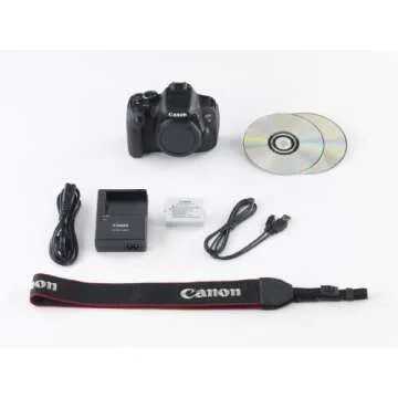 Canon EOS Rebel T4i 18MP Camera with Touchscreen