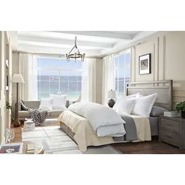 COCOPLOCEUS Waffle Pillow Covers 24x24 Set of 2 Throw Pillow Covers Stone Washed Square Pattern Euro Shams Decorative Cushion Covers for Couch Sofa Bedroom Car (White