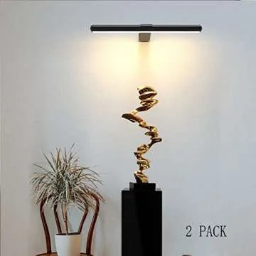 TINTINDOC Wireless Picture Lights - Remote-Controlled Art Light