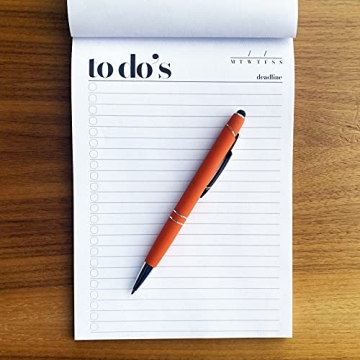 Premium A5 To Do List Notepad for Daily Productivity