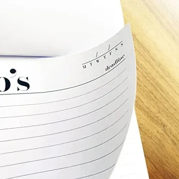 Premium A5 To Do List Notepad for Daily Productivity