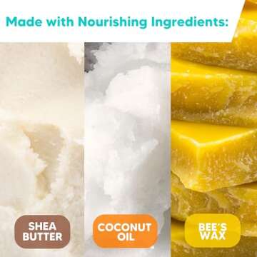 Onyx Professional Cracked Heel Repair Balm Stick for Dry Cracked Feet Treatment, Moisturizing Heel B...