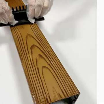 Wood Grain Tool Set - 5 Durable Rubber Rollers for DIY Art