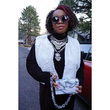 Stylish Long Tassel Chunky Boho Necklace for Women