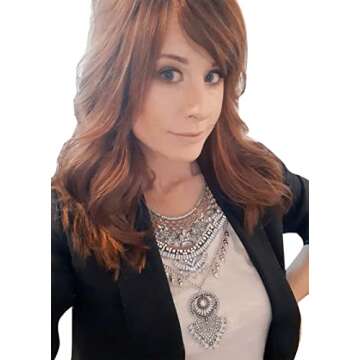 Stylish Long Tassel Chunky Boho Necklace for Women