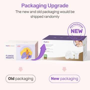 Nuliie 10PCS Flange Sizing Kit 13/15/17/19/21mm for 24mm Flange/Shield of Most Pumps, Silicone Flang...