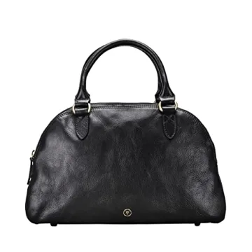 Maxwell Scott Womens Luxury Leather Handbag with Strap