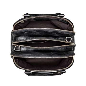 Maxwell Scott Womens Luxury Leather Handbag with Strap