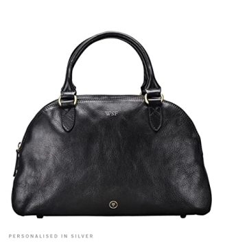 Maxwell Scott Womens Luxury Leather Handbag with Strap