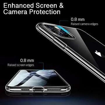 ESR Essential Zero Case for iPhone 6.5" - Slim and Clear