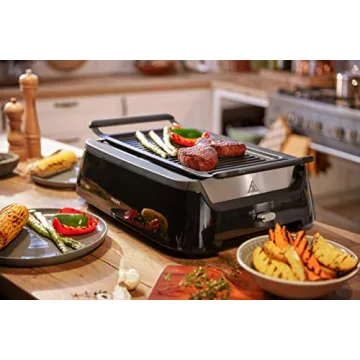Philips Kitchen Appliances Philips HD6371/94 Smoke-less Indoor Grill, Black