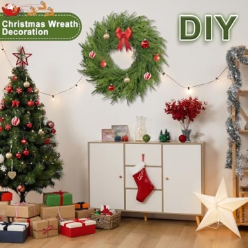 Stunning 26 Inch Christmas Wreath for Holiday Decor
