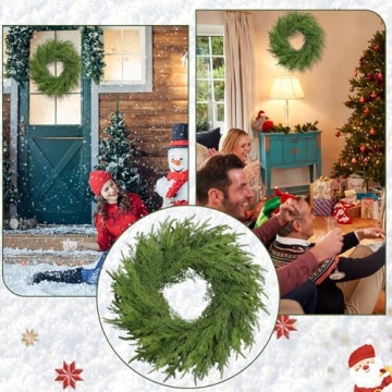 Stunning 26 Inch Christmas Wreath for Holiday Decor