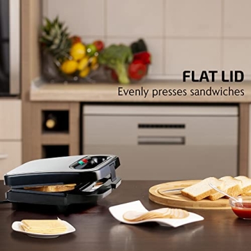 OVENTE Electric Sandwich Maker for Quick & Easy Meals