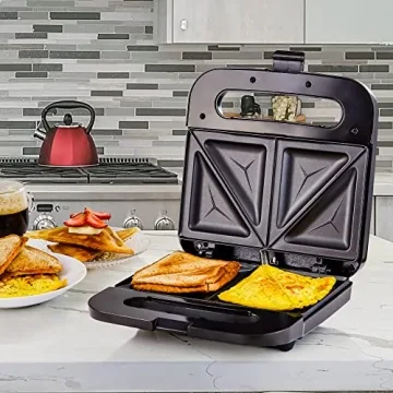 OVENTE Electric Sandwich Maker for Quick & Easy Meals
