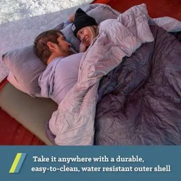 Klymit Drift Camping Pillow, Shredded Memory Foam Travel Pillow with Reversible Cover for Outdoor Use, Green, Regular