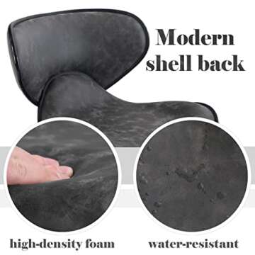 Sophia & William Adjustable Bar Stools Set for Kitchen