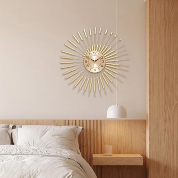 Stunning PSYCHE GOD Starburst Wall Clock for Any Room