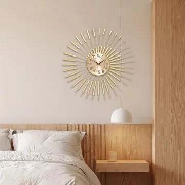 Stunning PSYCHE GOD Starburst Wall Clock for Any Room