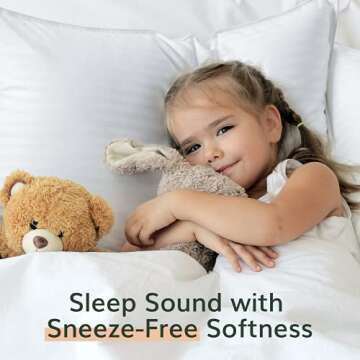 Premium Bed Pillows - Standard Size Set of 2, 20"x26", Luxury Cooling Hotel Quality, Down Alternative Fill for Comfort & Support - Ideal for Side, Back, and Stomach Sleepers