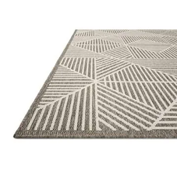 Loloi II Rainier Collection Area Rug in Natural/Ivory