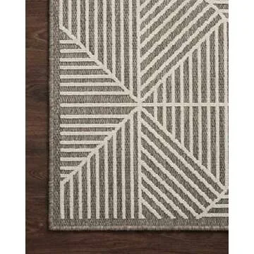 Loloi II Rainier Collection Area Rug in Natural/Ivory