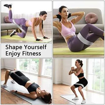 OPOLEMIN Booty Ankle Resistance Bands with Cuffs, Ankle Straps for Resistance Bands Cable Machines,Legs Resistance Bands with Ankle Strap, for Kickbacks and Hip Glute Training Exercises