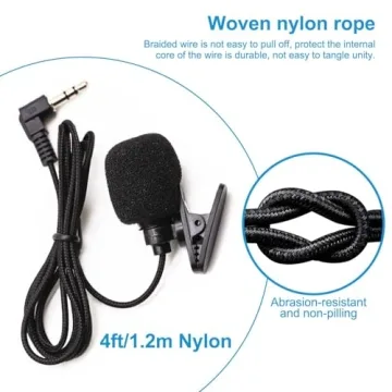Kinizuxi Lavalier Mic 2 Pack for iPhone & Android