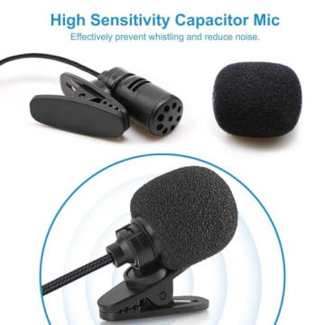 Kinizuxi Lavalier Mic 2 Pack for iPhone & Android