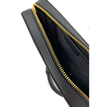 Michael Kors Jet Set Crossbody Black Saffiano Leather Bag