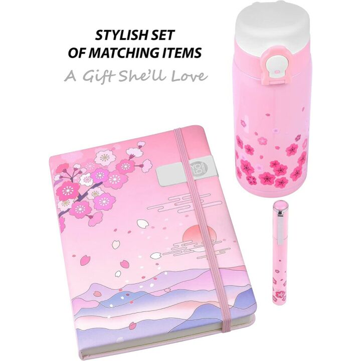 YOLO Attitude Pink Diary Gift Set for Girls